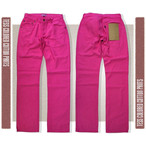 Tess Colored Cotton-Pants JWApc Y eX J[Xg[*Pink