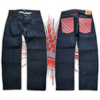 WHOLENINE W[Y Y z[iC Whole Nine Jeans DenimPants WLP001A-HS8AtRD*CfBS