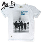 WORN FREE zCg TVc Y Worn By EH[oC r[gY TEE Beatles 4 Garcons T-Shirt