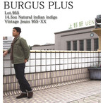 BURGUS PLUS W[Y Y o[KXvX Natural indian indigo Vintage Jeans