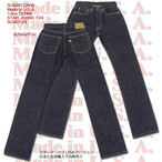 VK[P[ hJ W[Y Y SUGARCANE Made in U.S.A. DENIM STAR JEANS ONE WASH
