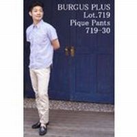 |Pbg BURGUS PLUS o[KXvX Lot.719 Pique Pants 719-30